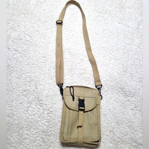 Military Canvas Crossbody Bag